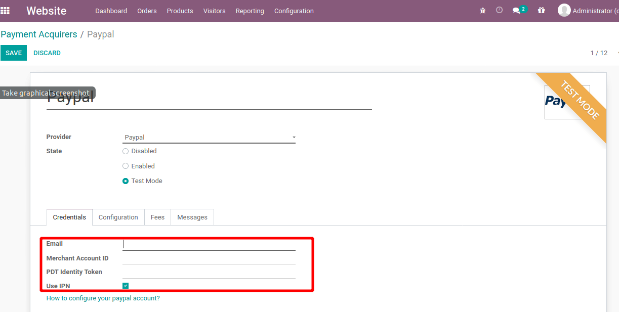 how-to-configure-paypal-odoo-13