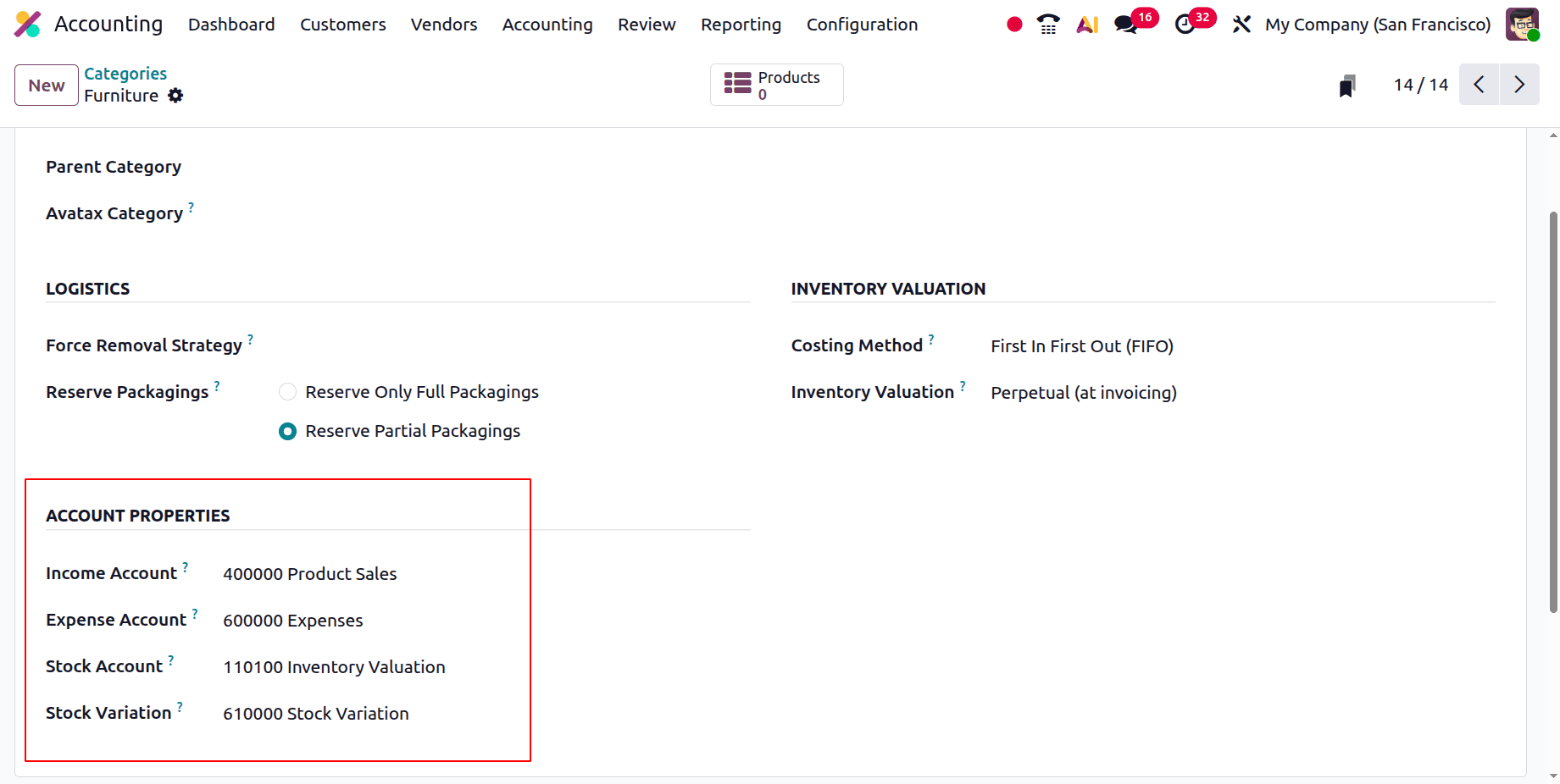 How to Configure Perpetual Inventory Valuation in Odoo 19 Accounting-cybrosys