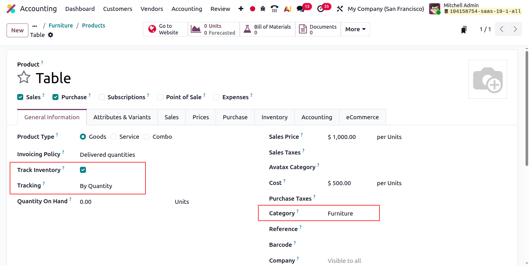 How to Configure Perpetual Inventory Valuation in Odoo 19 Accounting-cybrosys