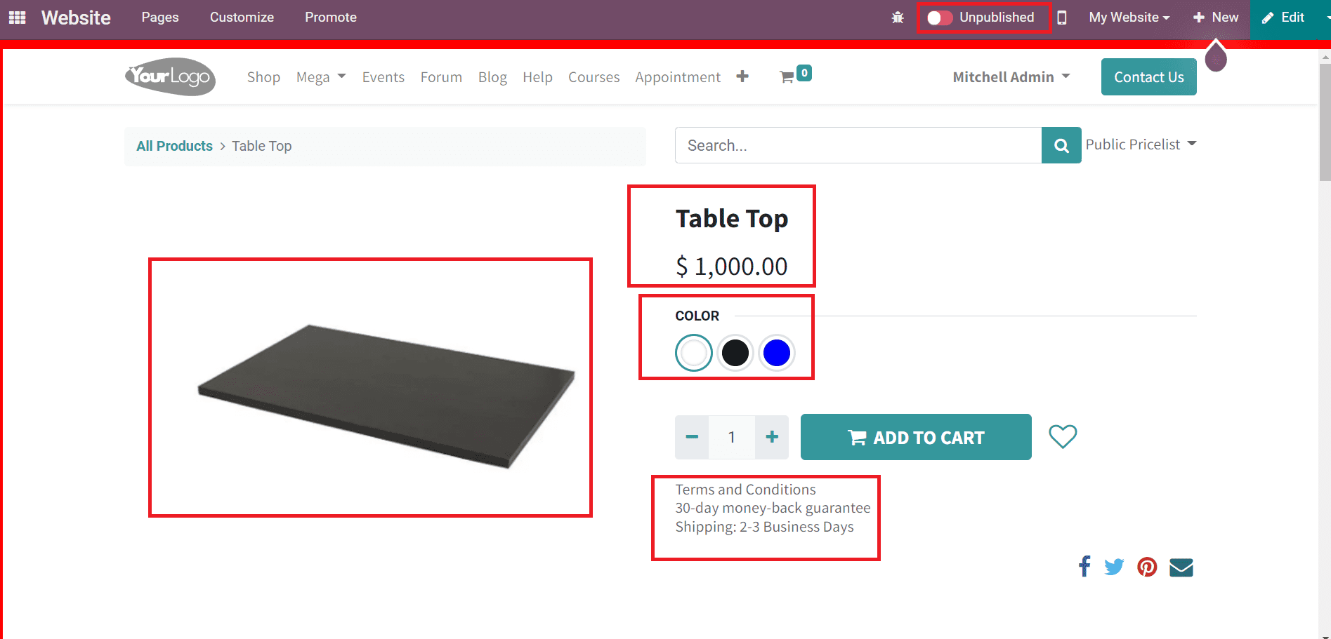 how-to-configure-products-for-ecommerce-with-odoo-website-cybrosys