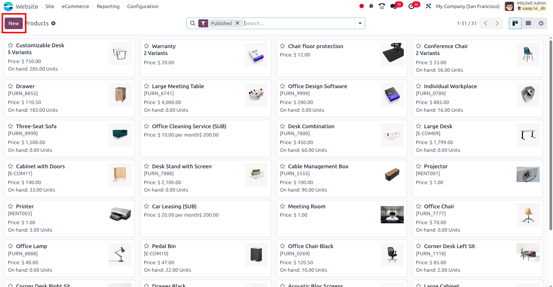 How to Configure Products for Seamless Sales in Odoo 18 Website-cybrosys