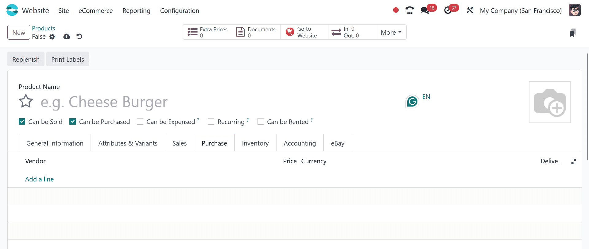 How to Configure Products in Odoo 17 Website-cybrosys