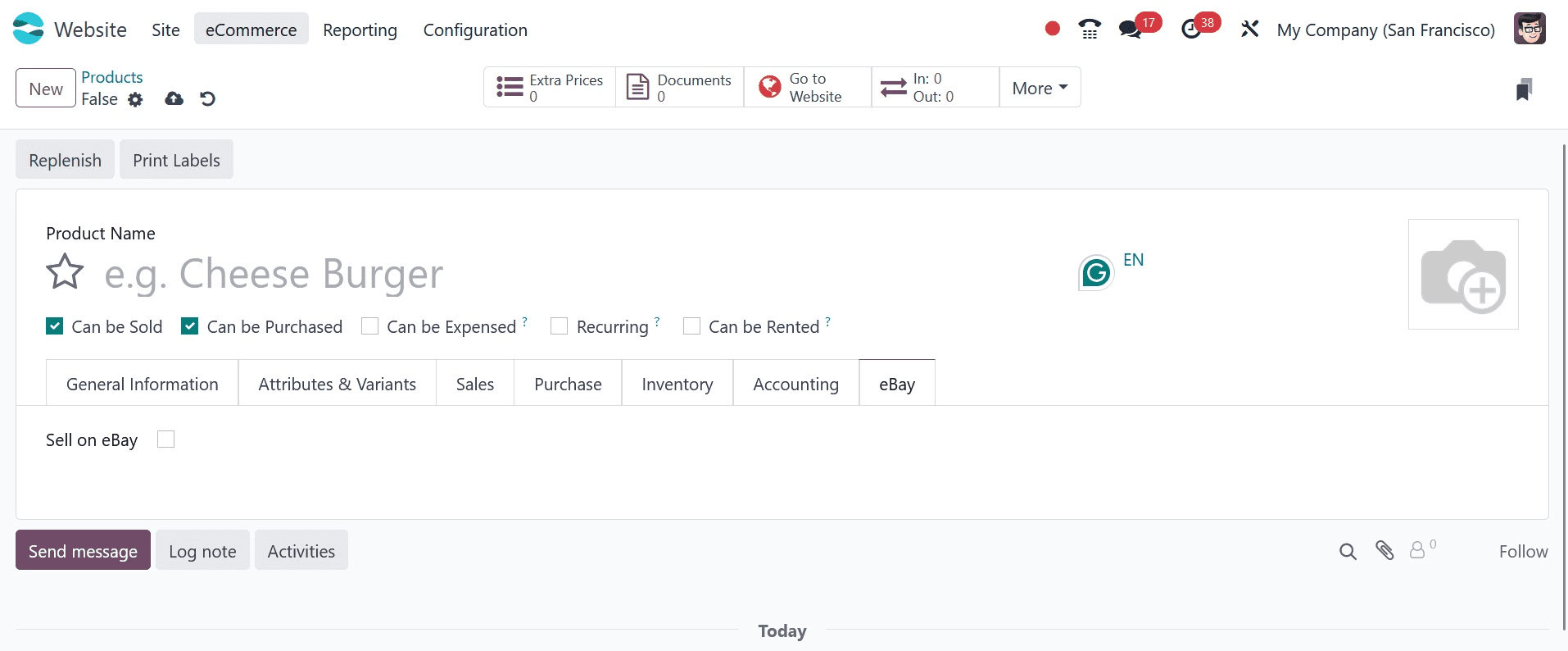 How to Configure Products in Odoo 17 Website-cybrosys