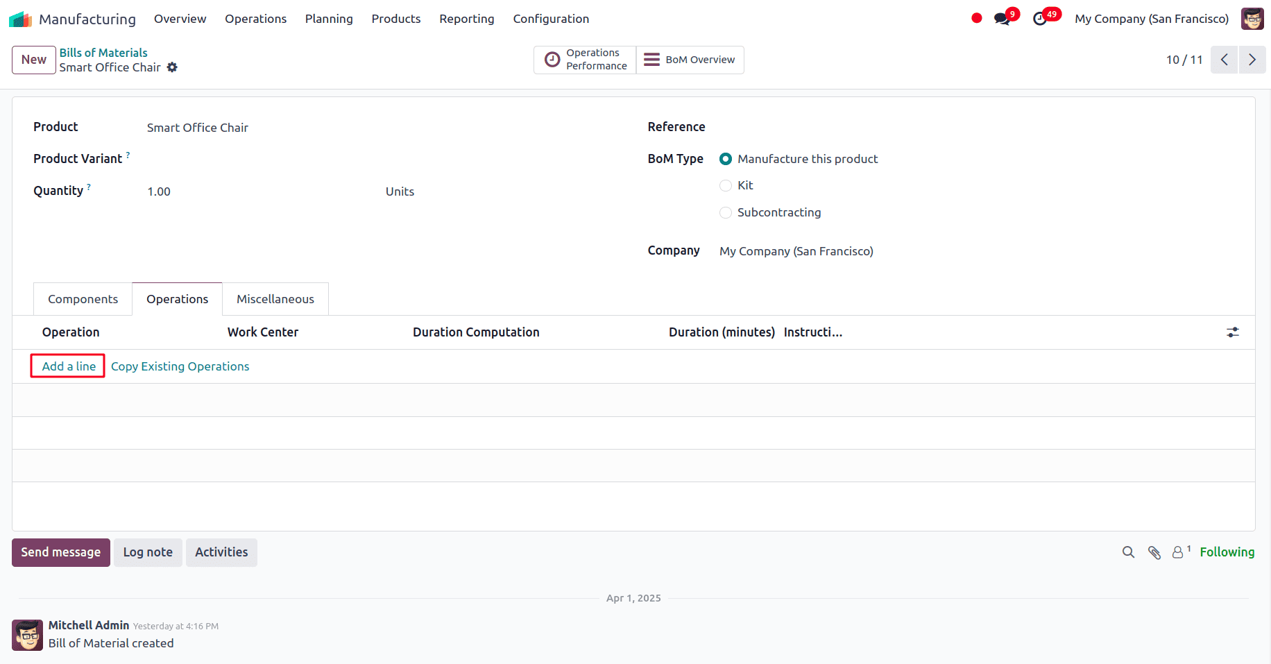 How to Configure Products to Manufacture in Odoo 18-cybrosys
