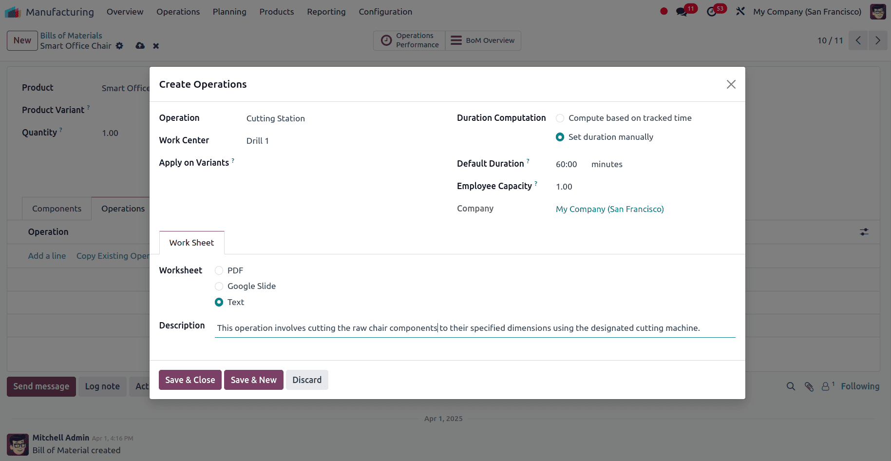 How to Configure Products to Manufacture in Odoo 18-cybrosys