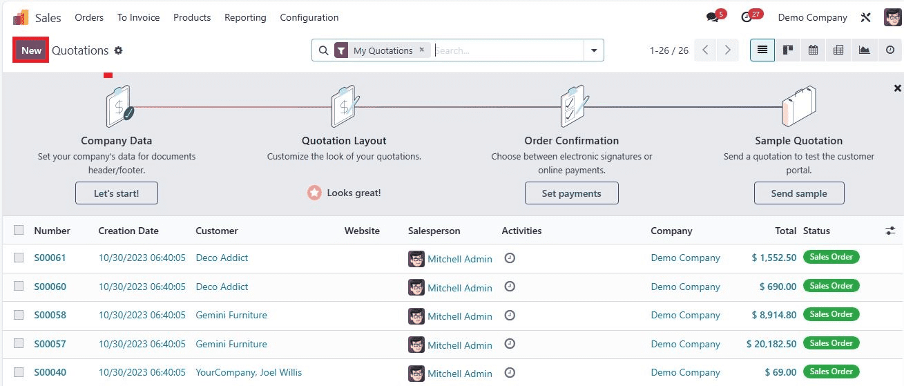 How to Configure Quotation Layout in Odoo 17-cybrosys