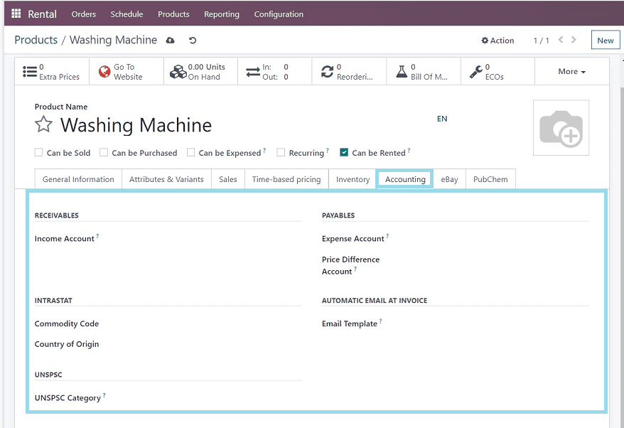 How to Configure Rental Products & Rental Periods with Odoo 16-cybrosys