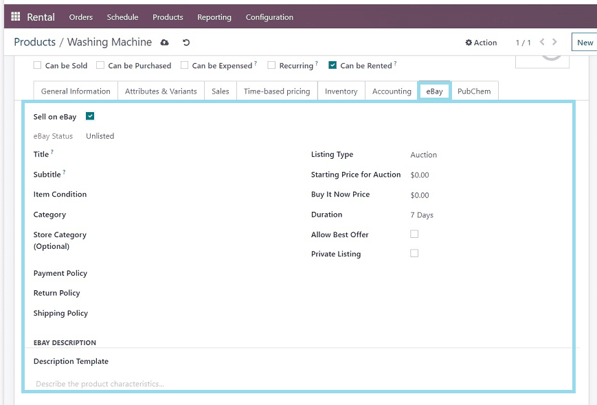 How to Configure Rental Products & Rental Periods with Odoo 16-cybrosys