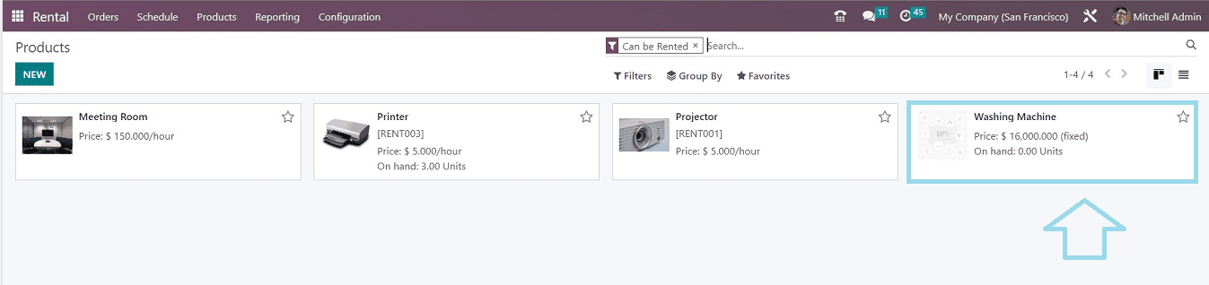 How to Configure Rental Products & Rental Periods with Odoo 16-cybrosys