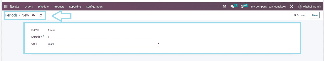 How to Configure Rental Products & Rental Periods with Odoo 16-cybrosys