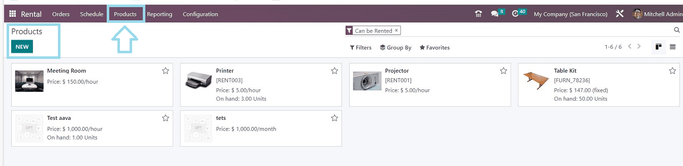 How to Configure Rental Products & Rental Periods with Odoo 16-cybrosys