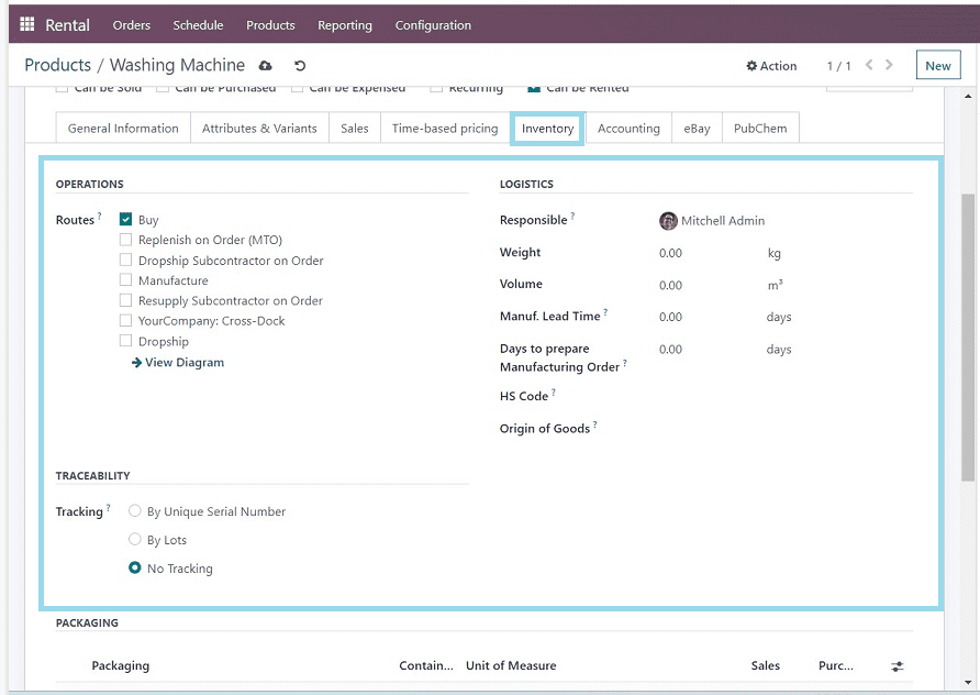 How to Configure Rental Products & Rental Periods with Odoo 16-cybrosys