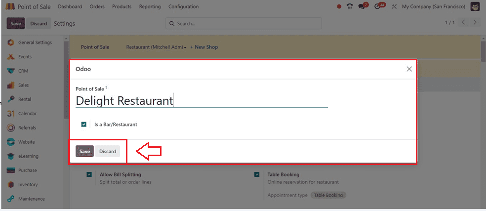 How to Configure Restaurants in Odoo 17 Point of Sale-cybrosys