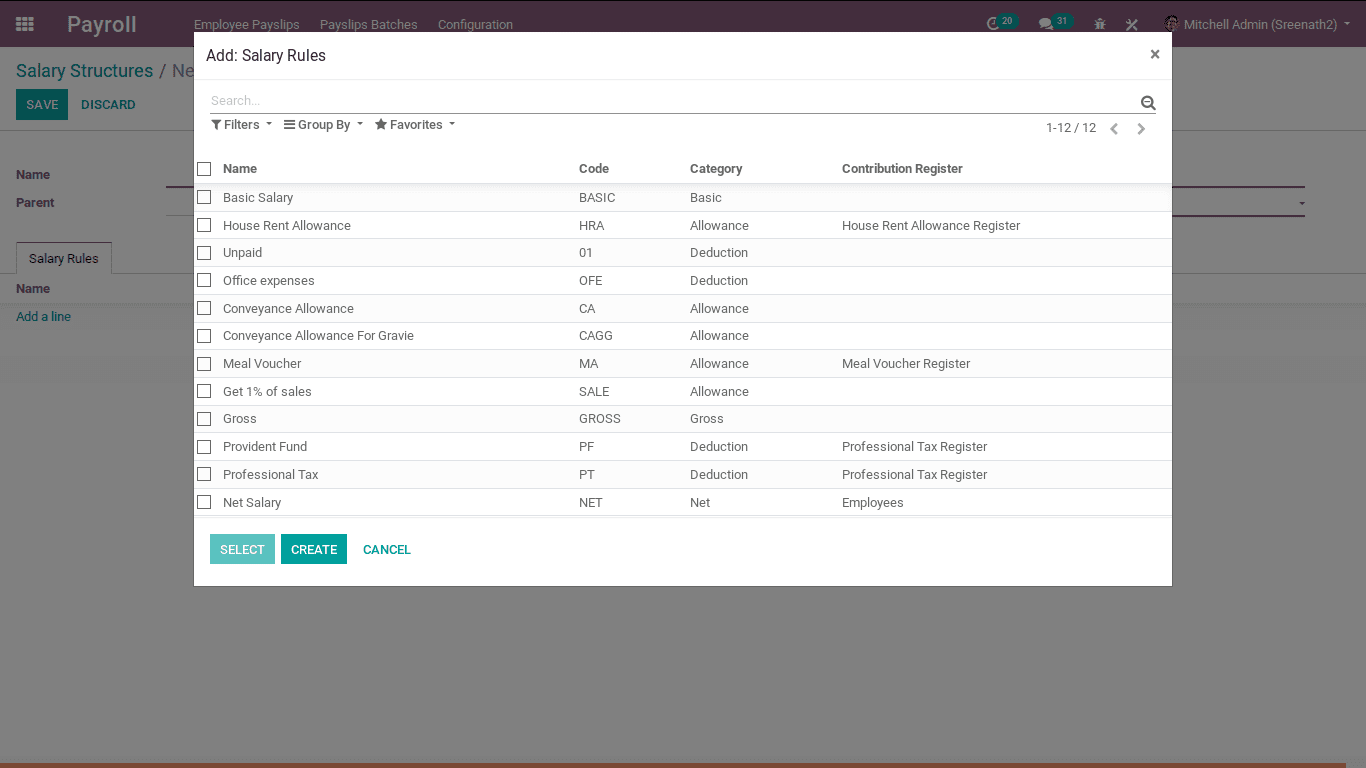 how-to-configure-salary-structure-odoo-cybrosys