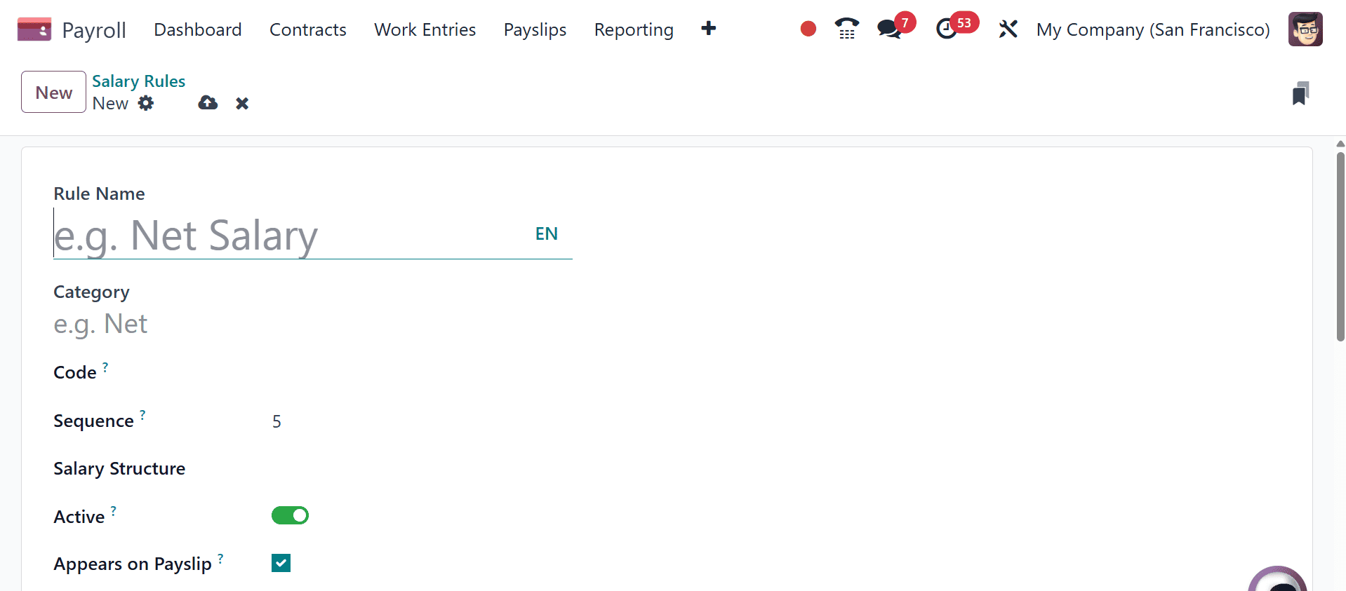 How to Configure Salary Structure & Salary Rules in Odoo 18-cybrosys