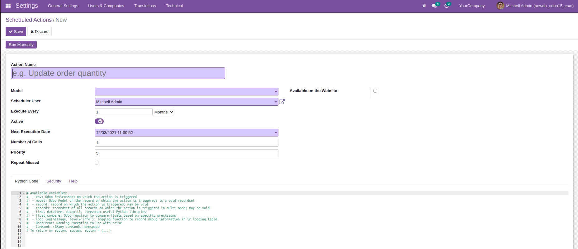 how-to-configure-scheduled-actions-in-odoo-15