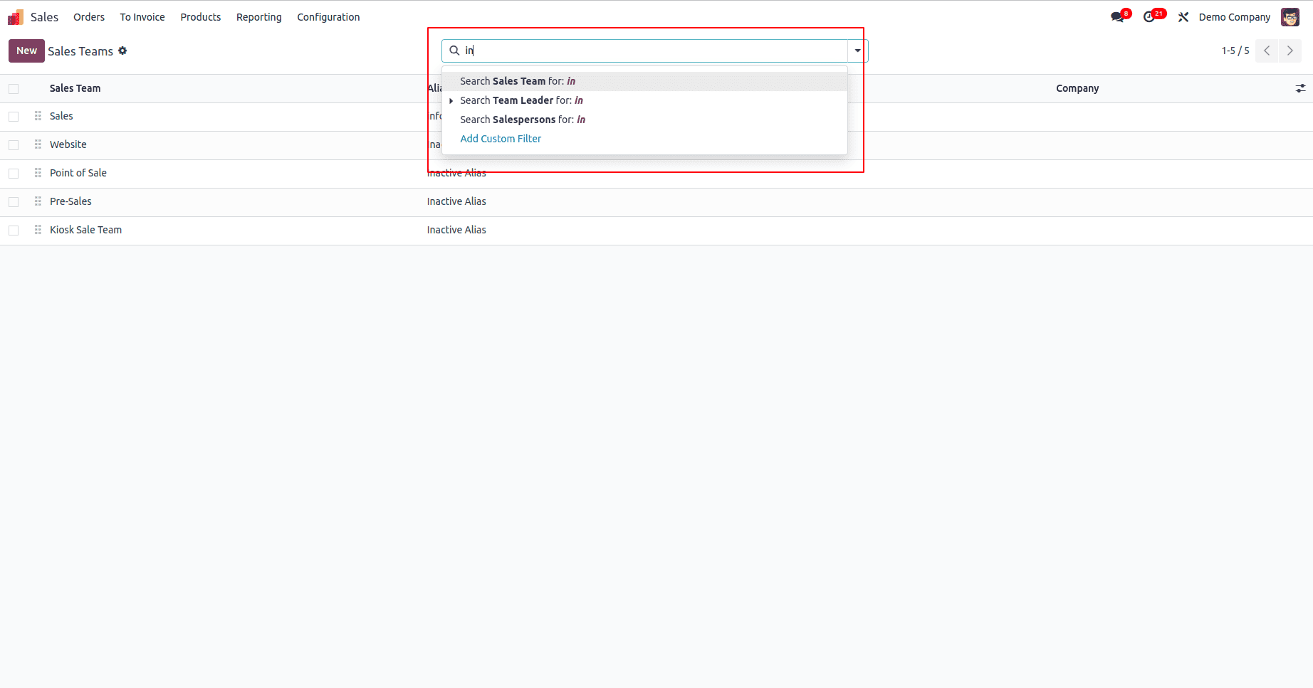 How to Configure Search Views, Filters, and Grouping in Odoo 18-cybrosys