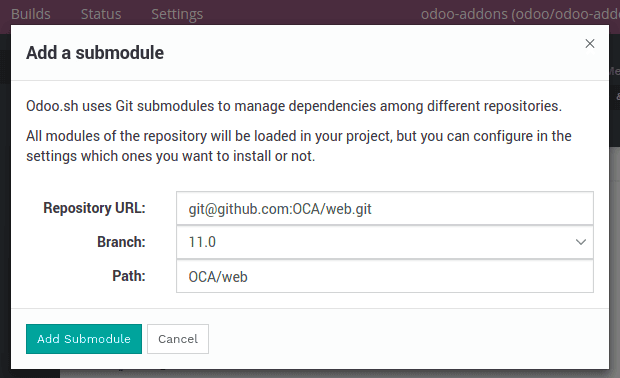 How to Configure Submodules in Odoo.sh-cybrosys