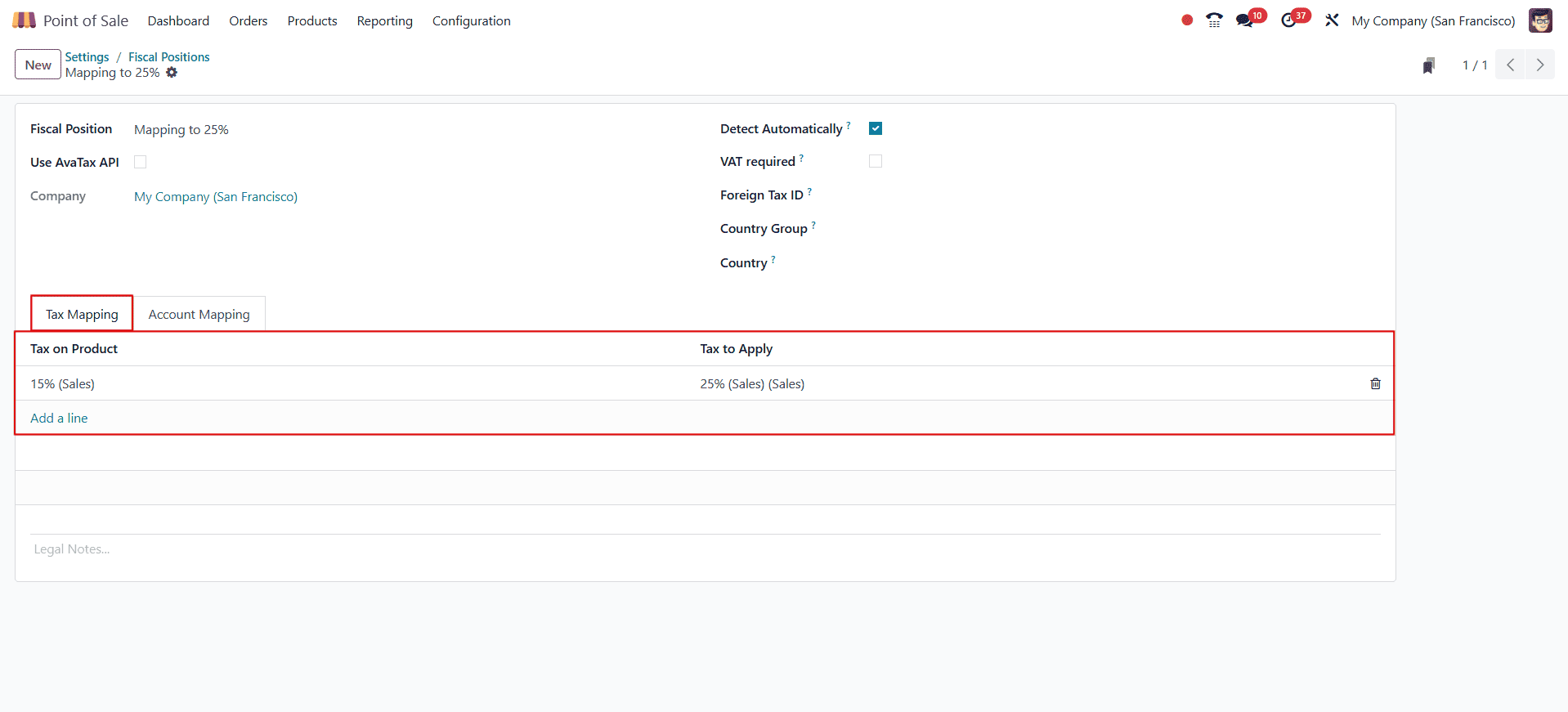 How to Configure Taxes in Odoo 18 Point of Sale-cybrosys