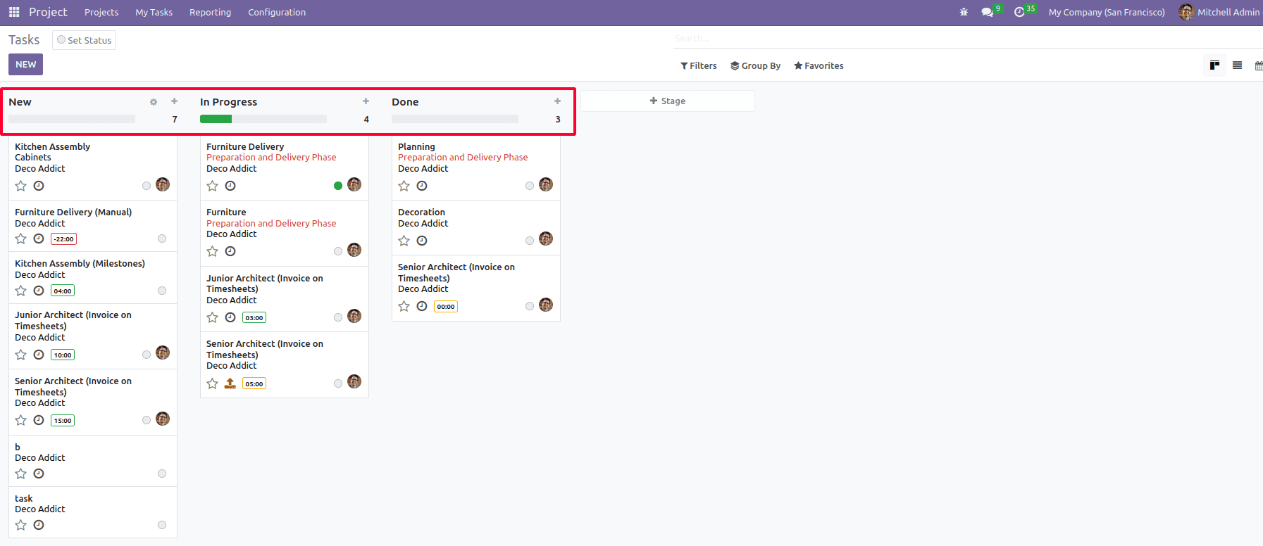 How to Configure the Advanced Kanban View in Odoo 16-cybrosys