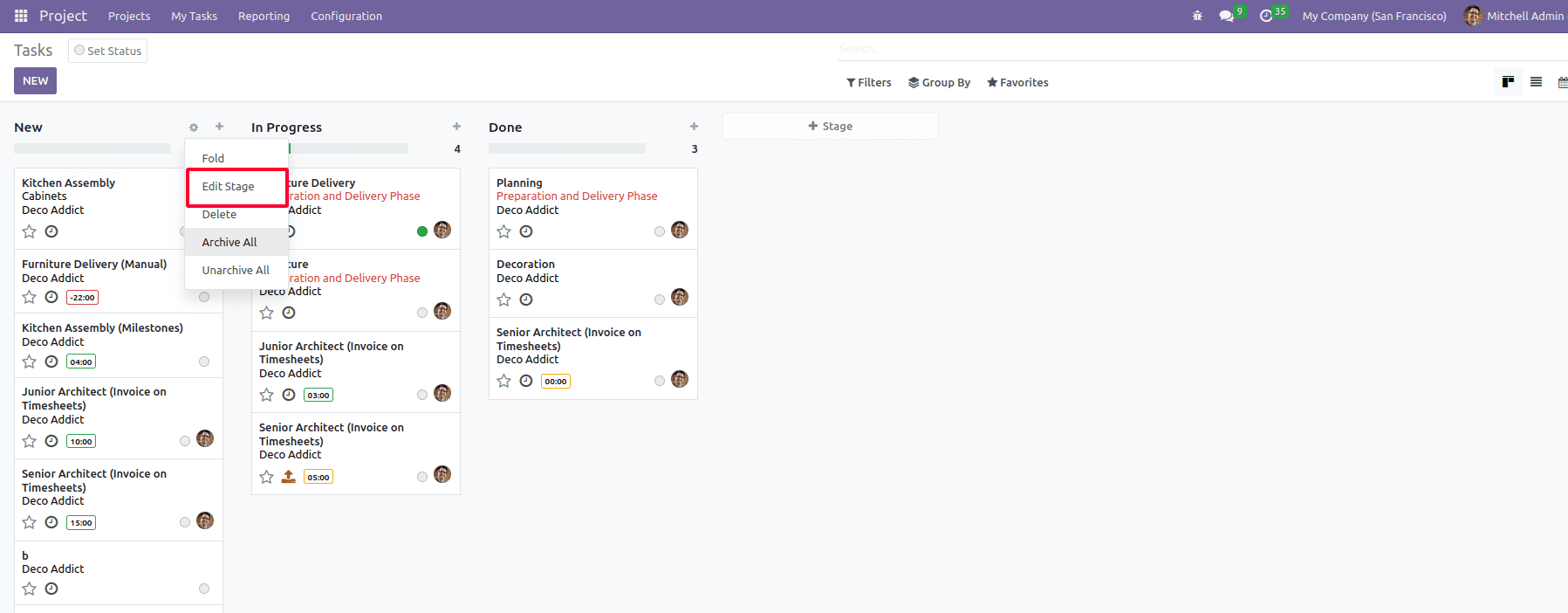 How to Configure the Advanced Kanban View in Odoo 16-cybrosys