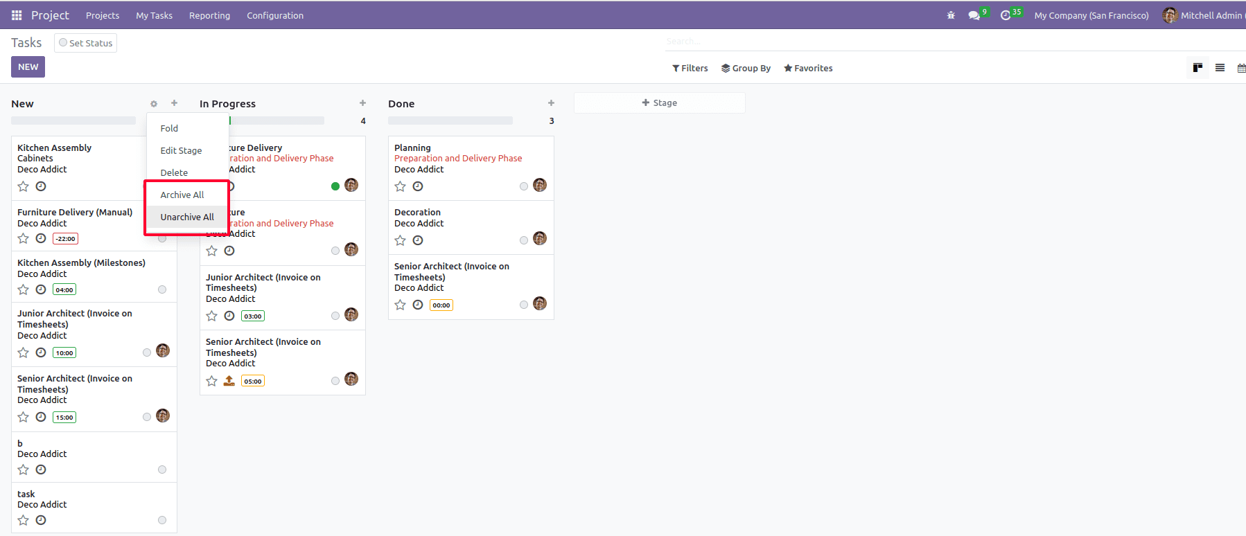 How to Configure the Advanced Kanban View in Odoo 16-cybrosys