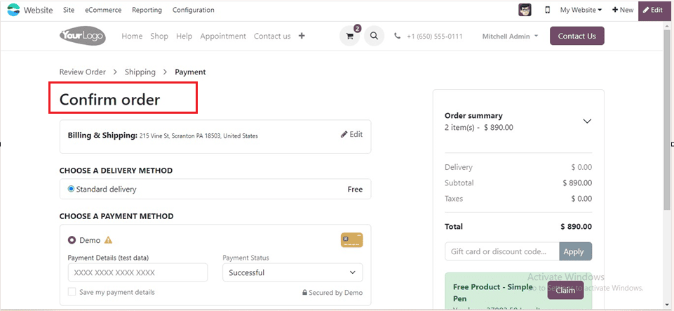 How to Configure the Checkout Process of Guests in Odoo 17 Website App-cybrosys