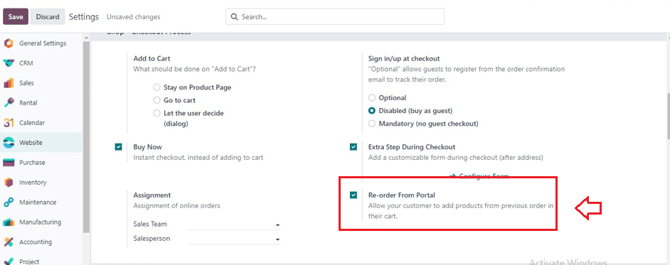 How to Configure the Checkout Process of Guests in Odoo 17 Website App-cybrosys