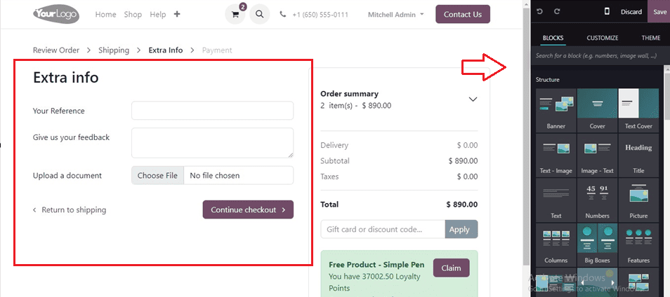 How to Configure the Checkout Process of Guests in Odoo 17 Website App-cybrosys