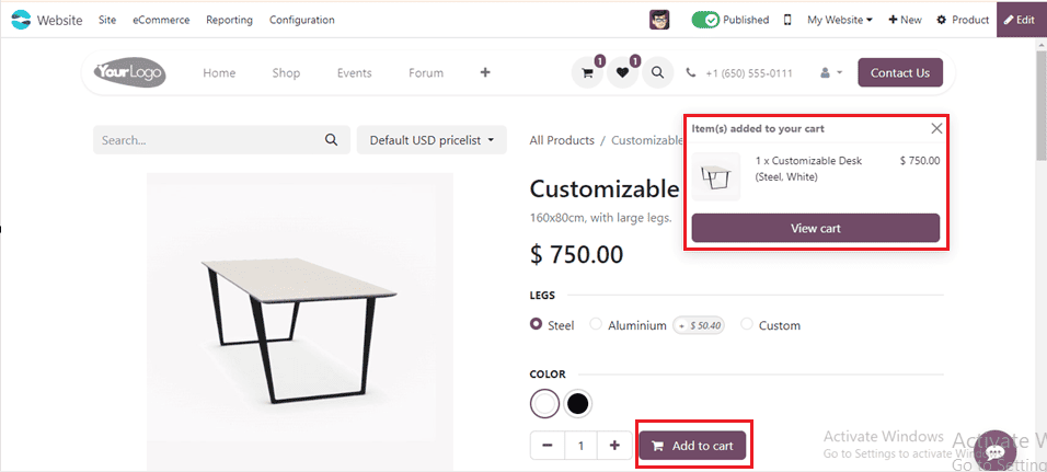 How to Configure the Checkout Process of Guests in Odoo 17 Website App-cybrosys