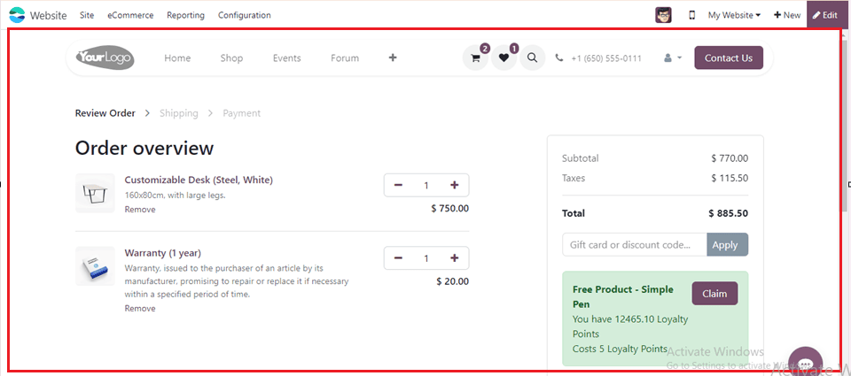 How to Configure the Checkout Process of Guests in Odoo 17 Website App-cybrosys