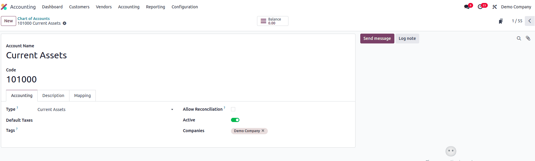 How to Configure the Default Accounts in Odoo 18 Accounting-cybrosys