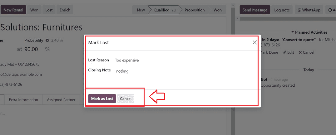 how-to-configure-the-lost-reason-in-odoo-17-crm-5-cybrosys