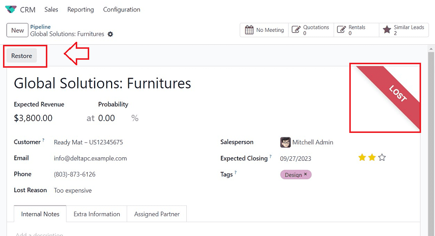 how-to-configure-the-lost-reason-in-odoo-17-crm-6-cybrosys