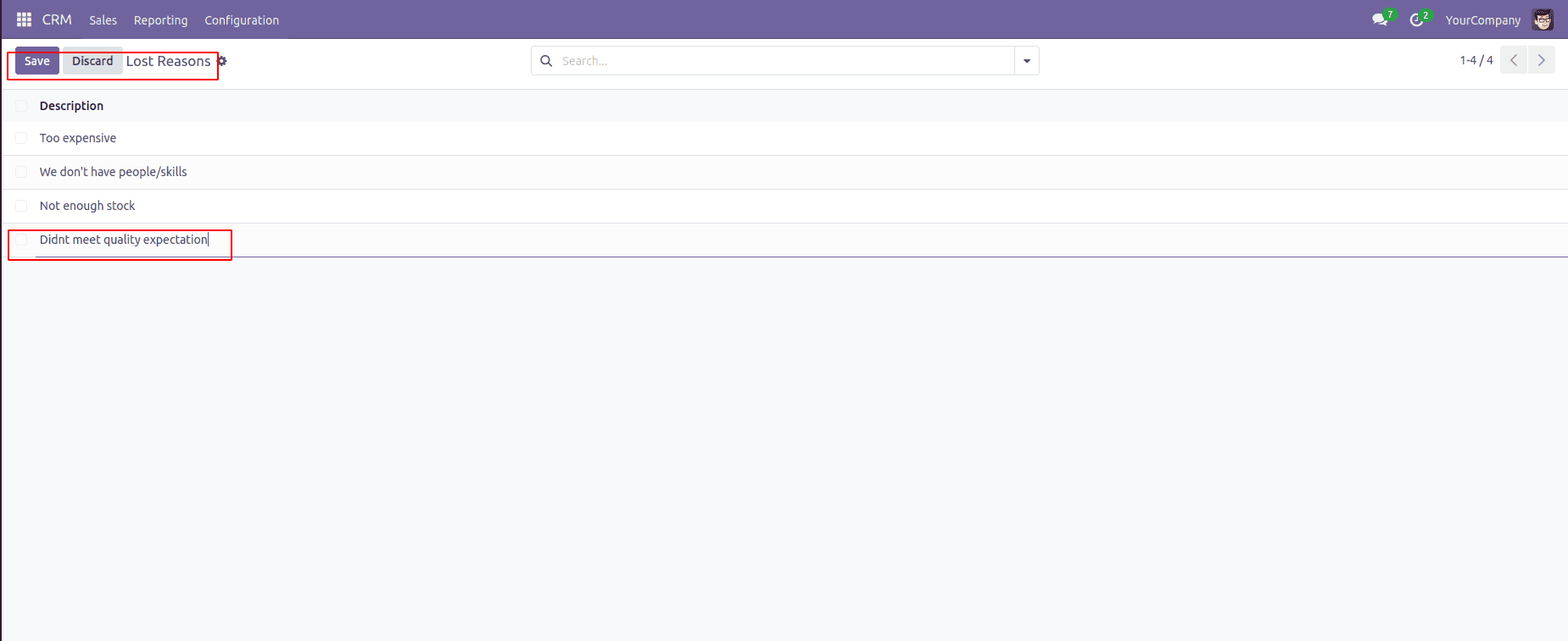 How to Configure the Lost Reason in Odoo 18 CRM-cybrosys