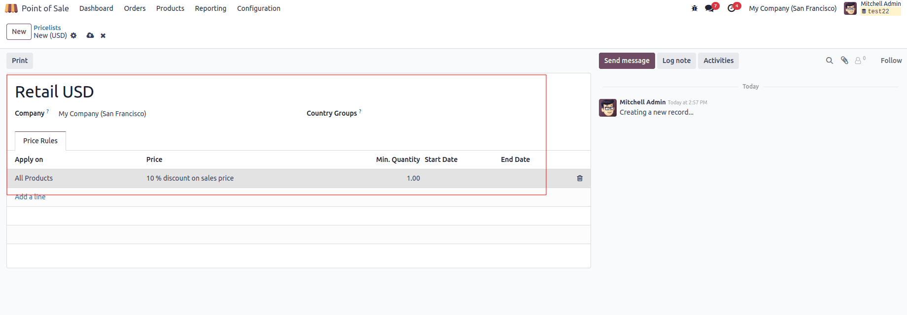 How to Configure the Retail Shop in Odoo 18 POS-cybrosys