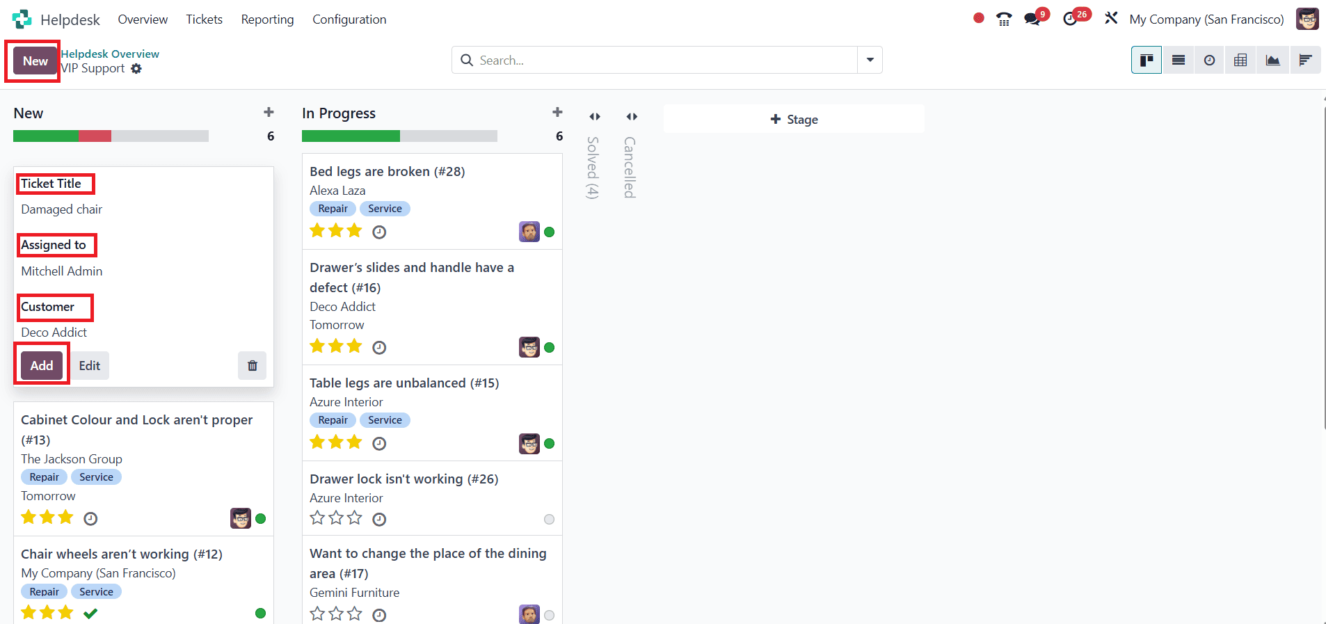 How to configure the SLA Policy in Odoo 18 Helpdesk-cybrosys