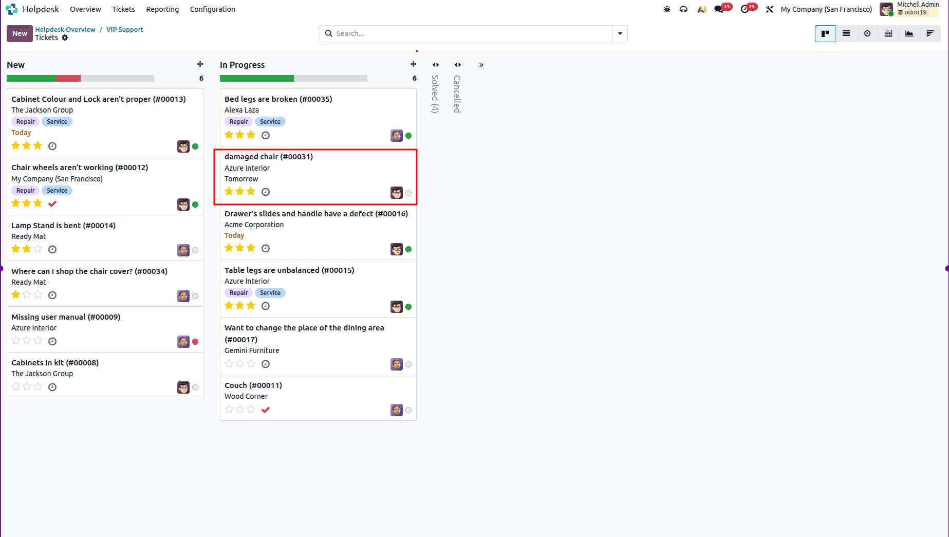 How to configure the SLA Policy in Odoo 19 Helpdesk-cybrosys
