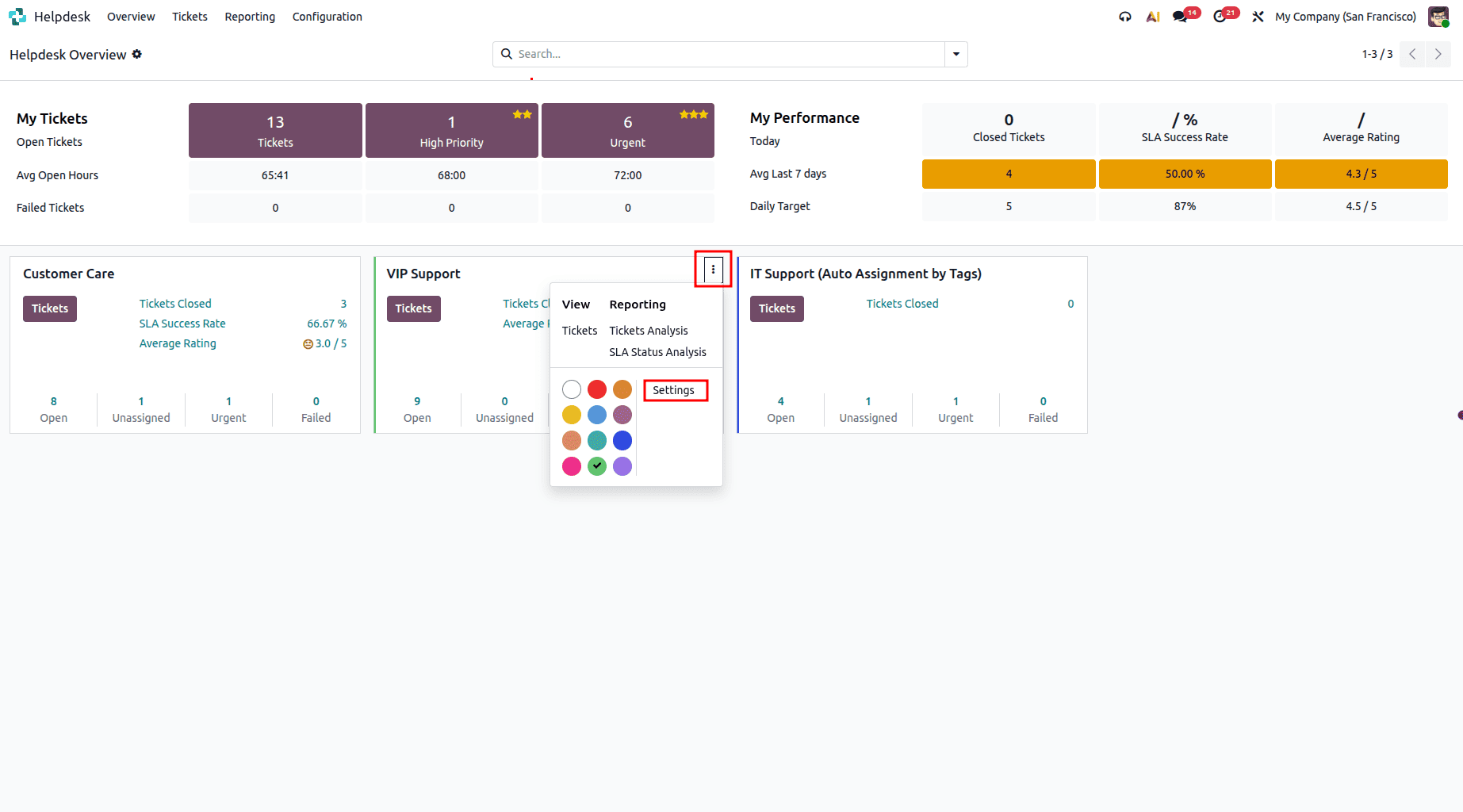 How to configure the SLA Policy in Odoo 19 Helpdesk-cybrosys