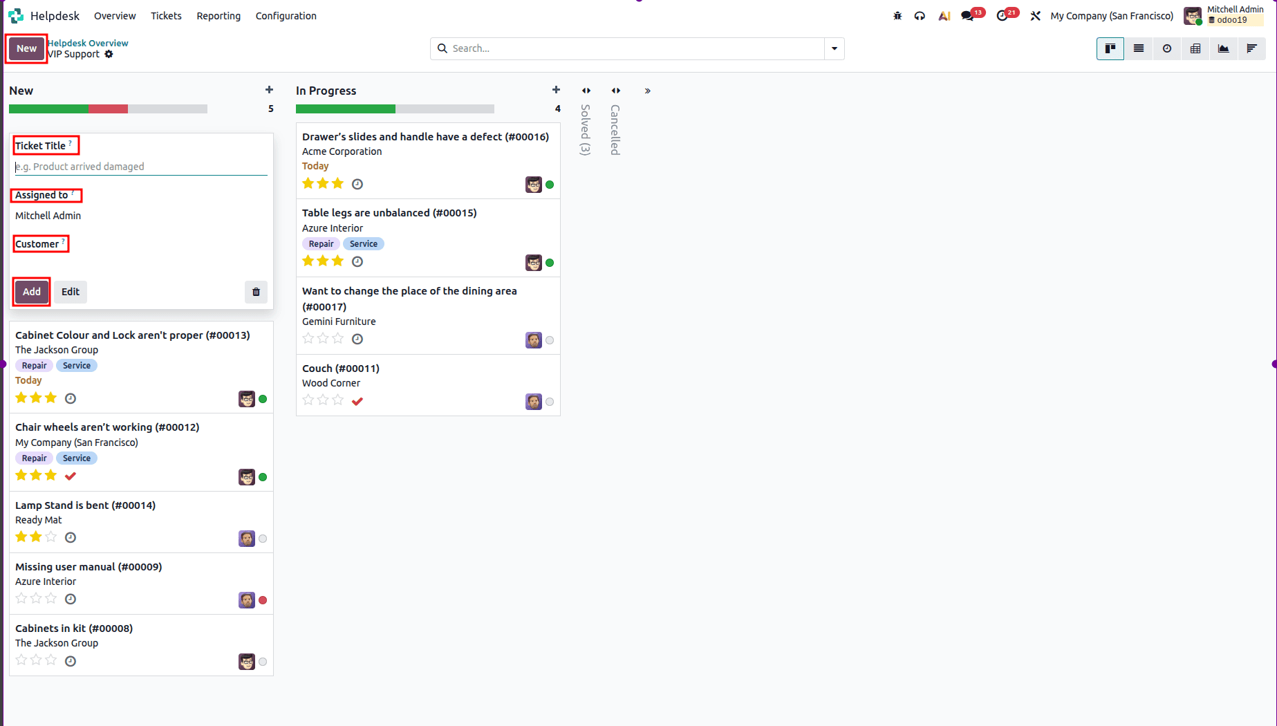 How to configure the SLA Policy in Odoo 19 Helpdesk-cybrosys
