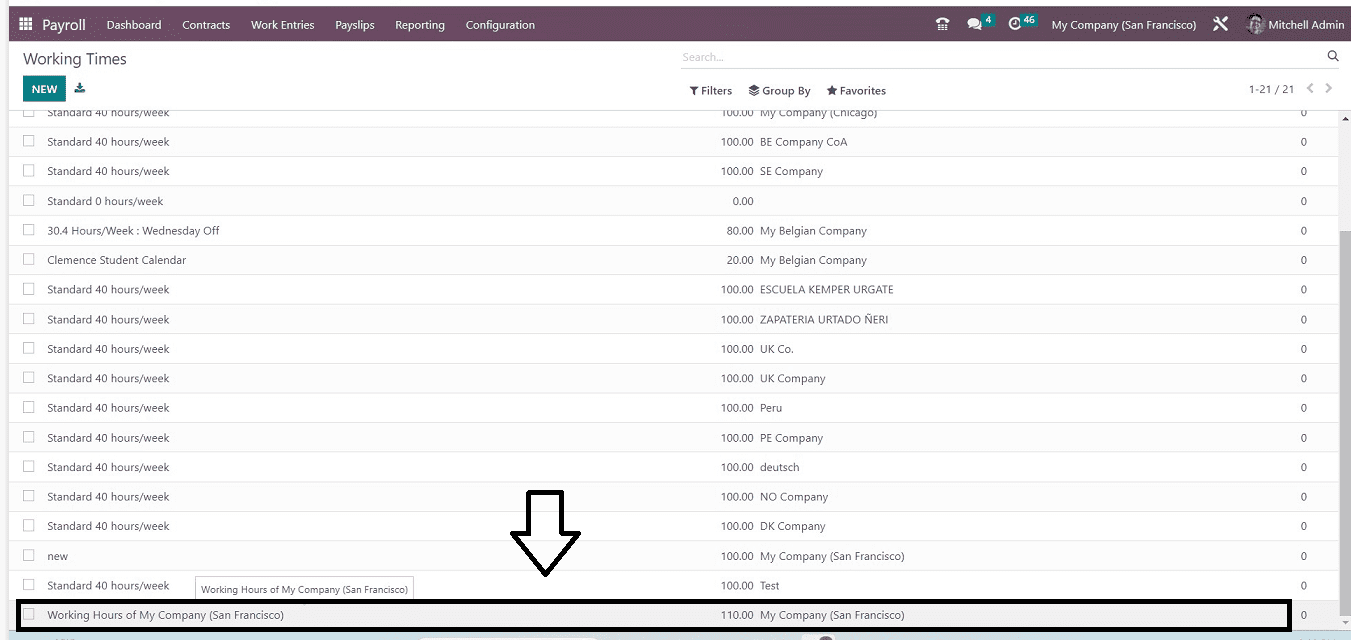 How to Configure the Working Time of Employees in Odoo 16 Payroll-cybrosys