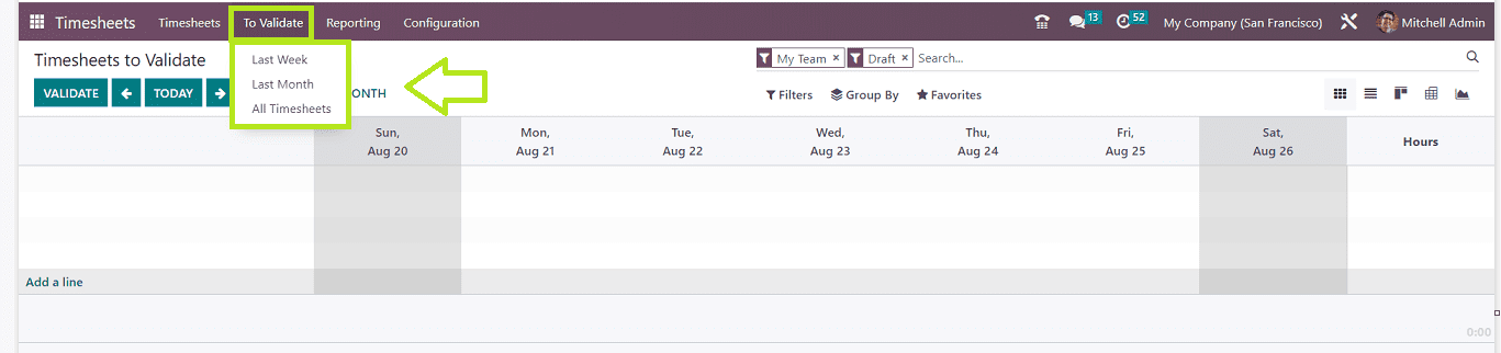 How to Configure Timesheet Controls in the Odoo 16 Timesheet App-cybrosys