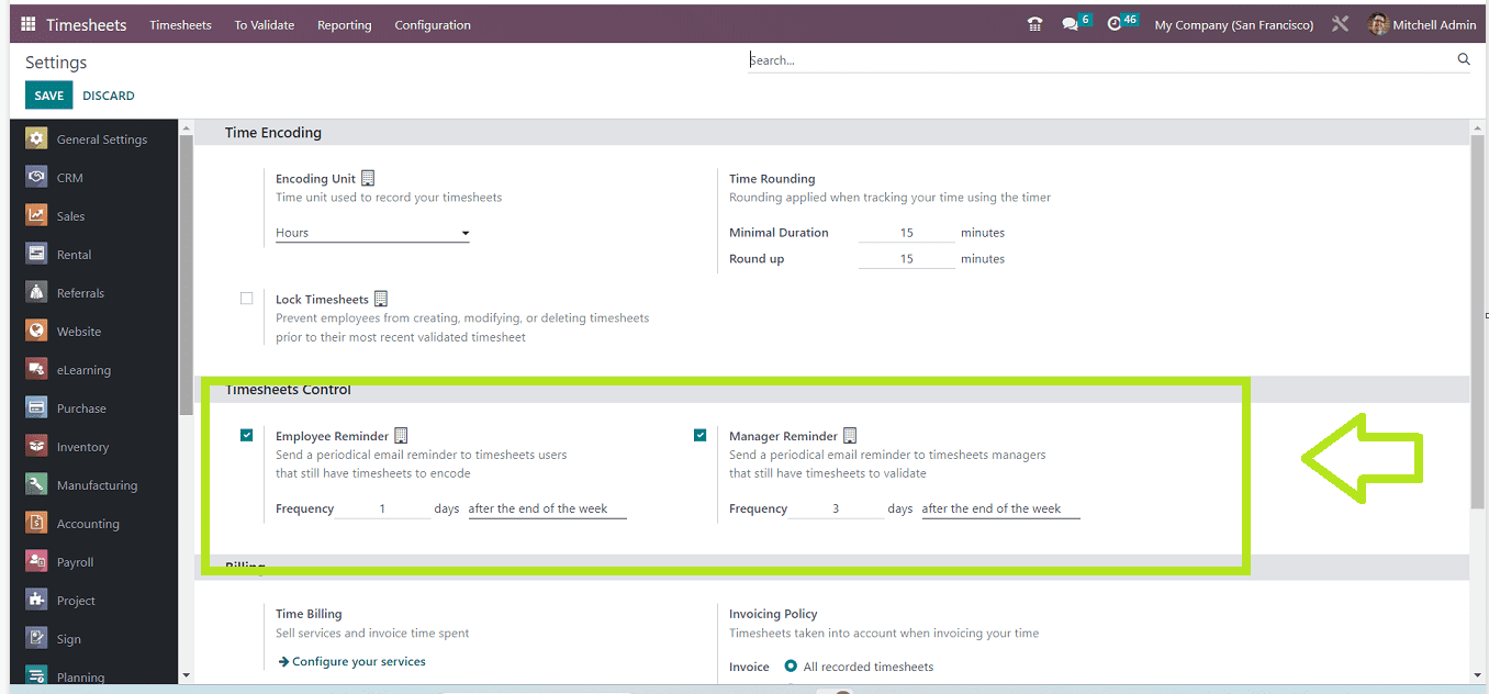 How to Configure Timesheet Controls in the Odoo 16 Timesheet App-cybrosys