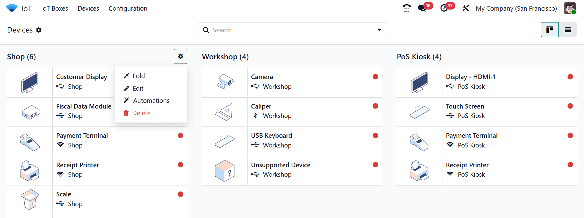 How to Connect External Devices in Odoo 19 via IoT Box-cybrosys