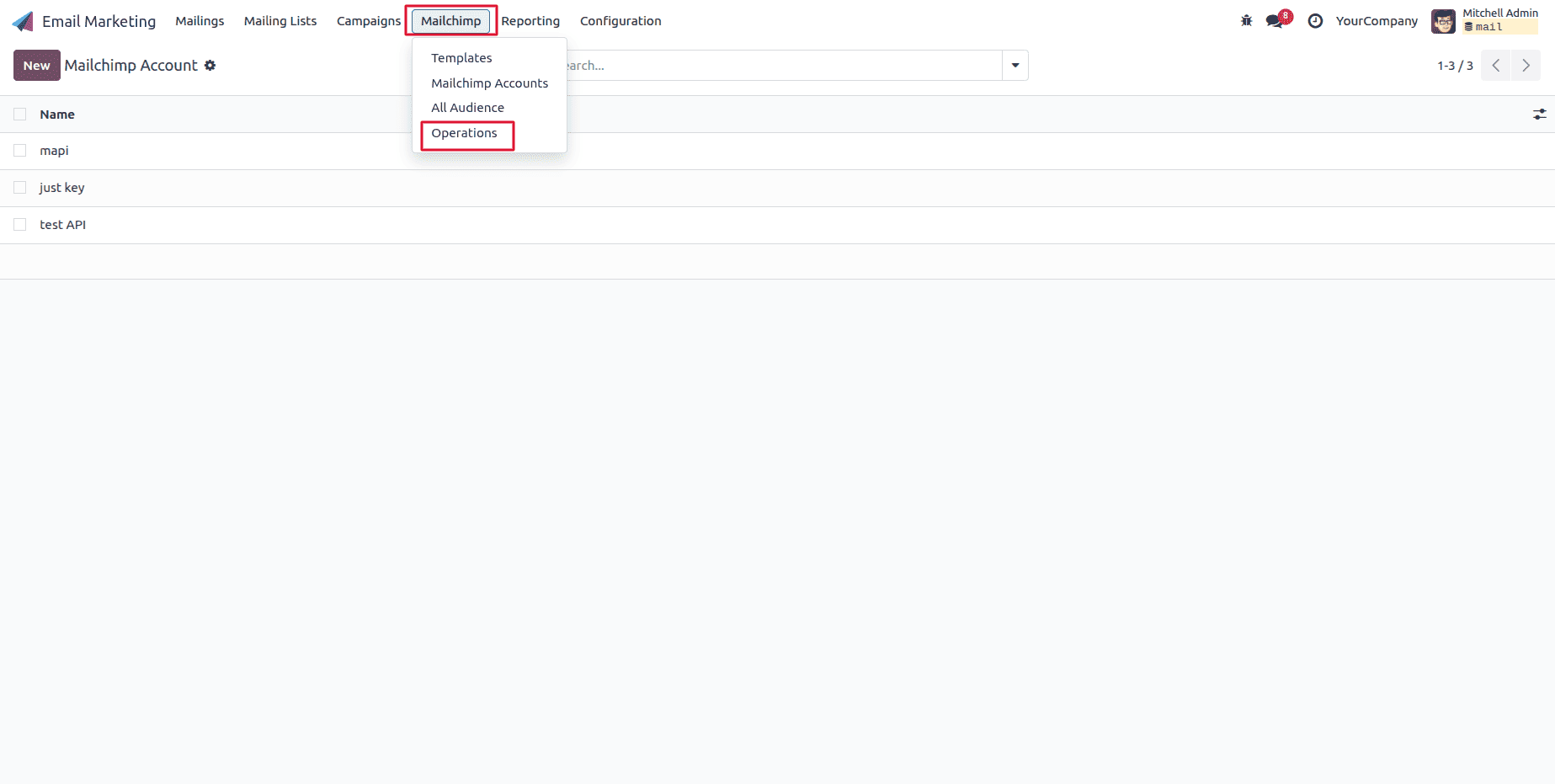How to Connect Mailchimp with Odoo 18 Using the Mailchimp Marketing Connector V18-cybrosys