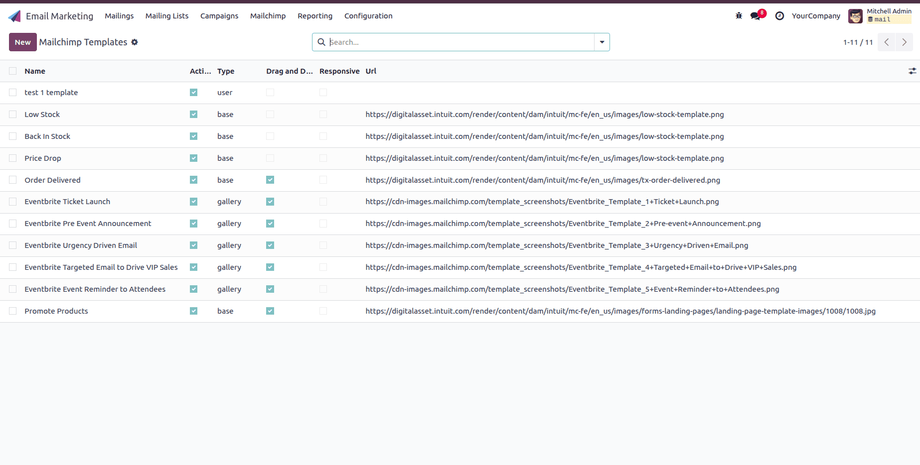 How to Connect Mailchimp with Odoo 18 Using the Mailchimp Marketing Connector V18-cybrosys