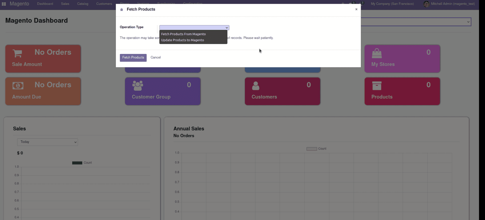 How to Connect Odoo With Magento 2.3 Connector-cybrosys