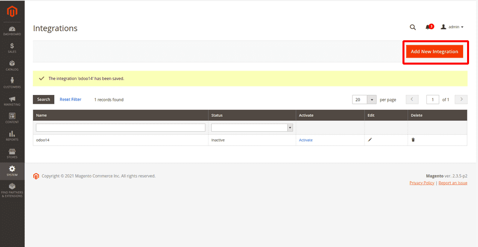 How to Connect Odoo With Magento 2.3 Connector-cybrosys