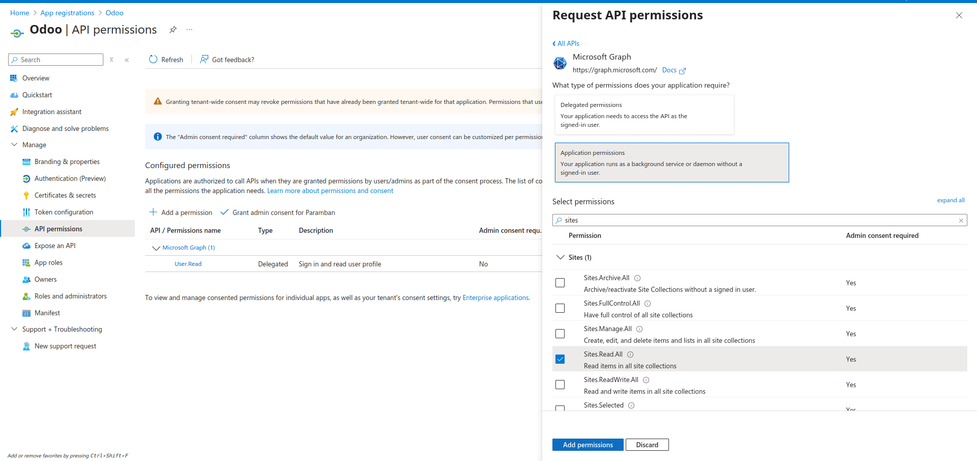 How to Connect Odoo with SharePoint Using Microsoft Graph API-cybrosys
