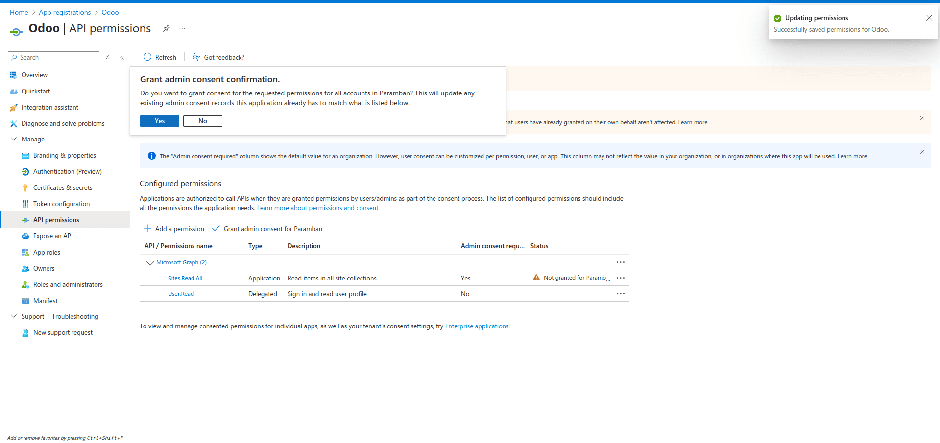 How to Connect Odoo with SharePoint Using Microsoft Graph API-cybrosys